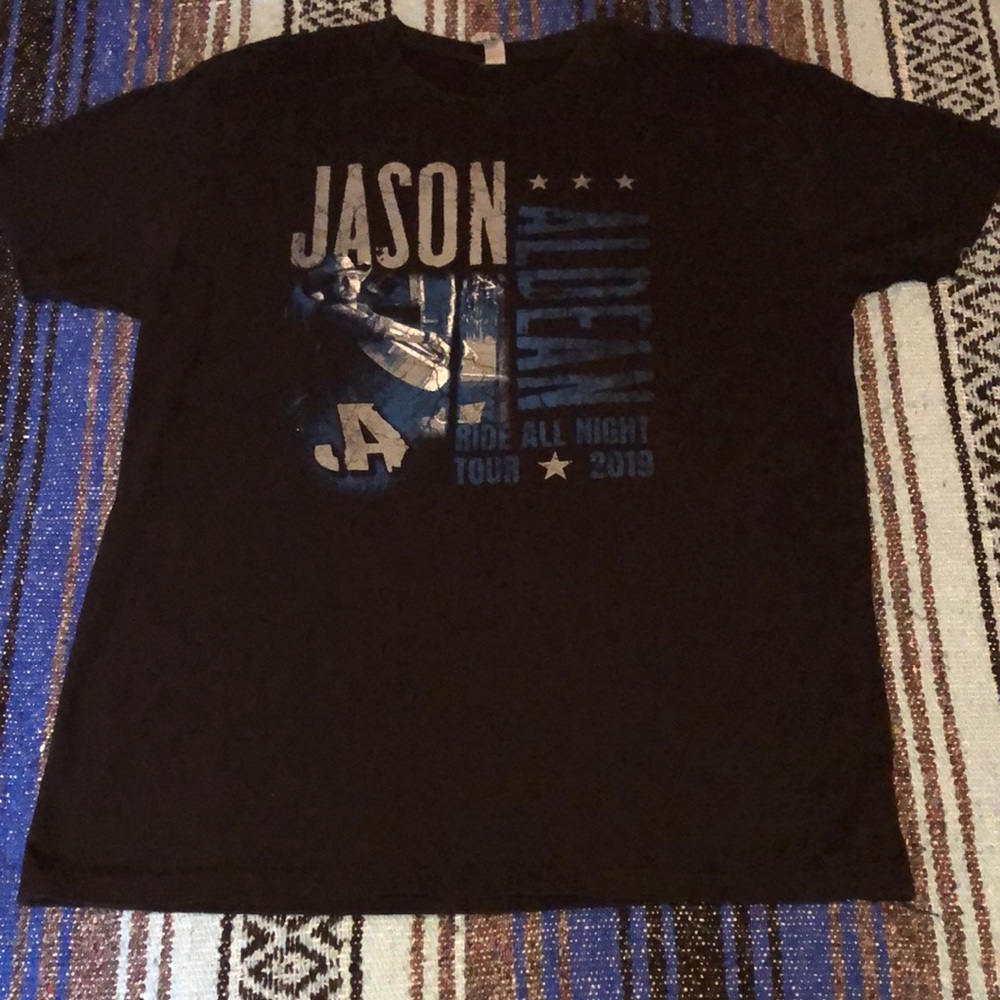 Jason Aldean 2018 Ride All Night Tour Tee Shirt